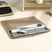 Porte-documents professionnel en cuir PU, classeur, porte-fichiers, organiseur d'archives portable, mallette de bureau, porte-documents pour réunions