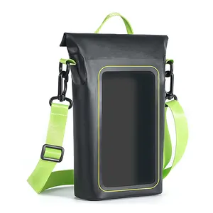 Modischer 2l wasserdichter Handy-Tragetasche individueller schwimmender Pvc-Wasserdichter Telefon-Trocknetasche mit Reißverschluss-Tasche