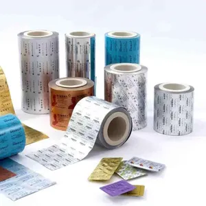 OP/AL 20mic(O)VC PTP blister papel de aluminio para el embalaje de blister de tabletas/pastillas/supositorio/cápsula/alimentos y así sucesivamente