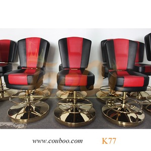 K77 tabouret <span class=keywords><strong>de</strong></span> Bar réglable <span class=keywords><strong>de</strong></span> haute qualité, noir rouge blanc PU meubles pivotants <span class=keywords><strong>de</strong></span> Club <span class=keywords><strong>Table</strong></span> <span class=keywords><strong>de</strong></span> jeu <span class=keywords><strong>de</strong></span> Poker <span class=keywords><strong>Roulette</strong></span> Slot chaise <span class=keywords><strong>de</strong></span> Casino - Product Image 3