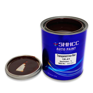 SHHCC Vernice Acrilica Trasparente <span class=keywords><strong>Rosso</strong></span> Ferro 1K per Auto, Marrone Anteriore / <span class=keywords><strong>Rosso</strong></span> Scuro Laterale, Rivestimento Spray Lucido per Rifinitura Automobilistica - Product Image 3