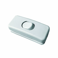 Interrupteur à bouton-poussoir sans vis ENEC VDE CE 250V 2A unipolaire 1NO1NC pour appareils électroménagers et lampes de table