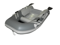 Bateau de pêche gonflable en PVC pliable en gros Offre Spéciale 3m 4m 5m bateau à rames portable pour les activités de dérive en plein air