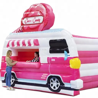 Tienda de Carnaval WINSUN, Quiosco Inflable de PVC, Stand de Concesiones, Diseño de Cubo