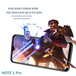 <span class=keywords><strong>FIGI</strong></span> Note 1 Pro débloqué téléphone portable 4 go + 128 go identification par empreinte digitale 6.53 pouces double SIM 4G Smartphone - Product Image 4