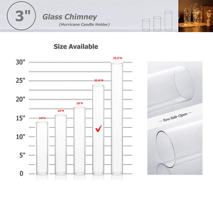 Porte-bougie cylindrique en verre soufflé à la <span class=keywords><strong>main</strong></span>, élégant et professionnel, pour décoration de mariage et d'hôtel de luxe - Product Image 3