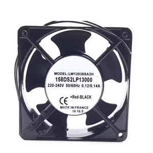 Ventilateur de refroidissement pour <span class=keywords><strong>ETRI</strong></span> LW12038SA2H 158DS2LP13000 AC220-240V 50/60HZ 0.12/0.14A, nouveau - Product Image 1