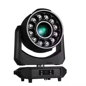 Lumière LED de <span class=keywords><strong>lavage</strong></span> des yeux d'abeille 12pcs 60W Effet d'oeil d'abeille Rotation illimitée Lumière DJ de scène de fleur - Product Image 1