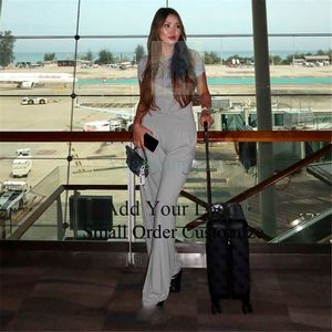 European and <strong>American</strong> Elegant Style Satin Jumpsuit, Loose-Collar Wide-Leg Jumpsuit for Women - Product Image 4