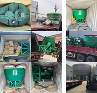 Mesin Penggiling Bijih Emas Wet Pan Mill AC Motor, Penggiling Batu dengan Gear Bearing, Peralatan Pengolahan Mineral Kapasitas Tinggi untuk Sudan