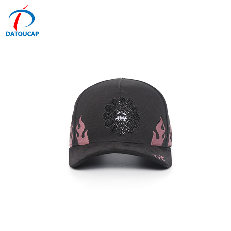 Trendy Apparel Shop Jalisco Mexico Trucker Hat - Embroidered Patch, Flexfit Snapback, Mesh Back - View #2