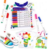Marqueur textile lavable permanent pour t-shirts, chaussures, toile, oreillers