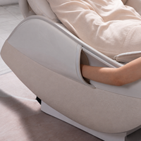 Sillón de Masaje de Lujo para el Hogar OEM con Funciones de Calefacción, Moderno 3D de Gravedad Cero para Alivio de Cuerpo Completo