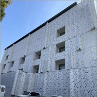 Site Web d'achat en ligne Alibaba, design moderne, panneau de façade en métal perforé, revêtement pour décoration extérieure