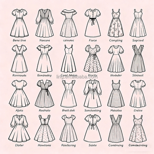 <span class=keywords><strong>Abito</strong></span> Lungo Vintage <span class=keywords><strong>Bordeaux</strong></span> su Misura OEM, Collo Tondo, Maniche Corte Plissettate, Vita Alta con Spacco, per Donna, Autunno Inverno - Product Image 4