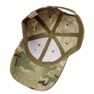Venta de Fábrica, MOQ Bajo, Gorras Personalizadas Ajustables de 6 Paneles, Gorras de Béisbol de Camuflaje al Por Mayor - Product Image 6