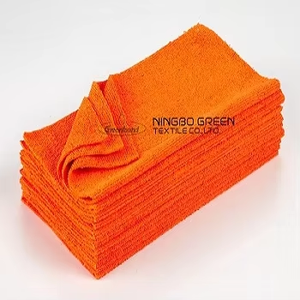 Greenファルトマイクロファイバーエッジレスタオル家庭用クリーニングタオルグラブラグクリーニング布再利用可能50PKキッチンクリーンワイプソフト - Product Image 3