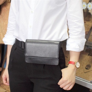 Boshiho - Riñonera de Cuero Genuino Resistente para Camarero/a, Cartera, Bolsa de Guía Comercial - Product Image 6