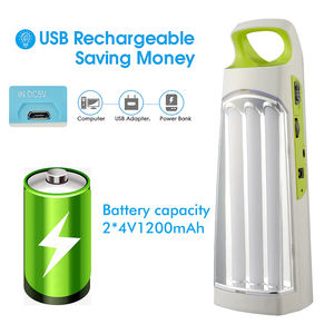 De excursión luz de emergencia brillo AC DC cable USB <span class=keywords><strong>Solar</strong></span> recargable linternas - Product Image 4