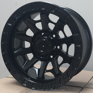 F91127 16x8.5 17x9 18x9 6x139.7 nero rosso di alta qualità Suv Pick up <span class=keywords><strong>Mags</strong></span> fuori da strada cerchi in lega - Product Image 6