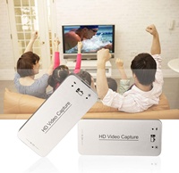 Tarjeta de Captura de Video HDMI a USB, Transmisión en Vivo y Grabación, Adaptador HDMI a USB Full HD para Videojuegos y Transmisión en Vivo