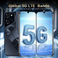 Teléfono Inteligente Pequeño de Alta Calidad, Pantalla de 7.3 Pulgadas, 256 GB/64 GB, Buen Servicio, Teléfonos Móviles con Pantalla de 7.3 Pulgadas, 2+16 GB