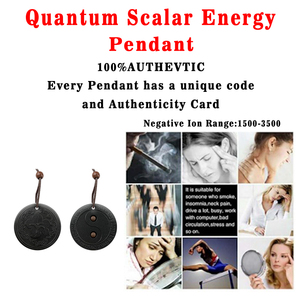 Colgante de Energía Cuántica con Tecnología Japonesa, Iones Negativos, Lava Bio, Energía Nano Escalar, Collar Personalizable, Fábrica de Origen - Product Image 3