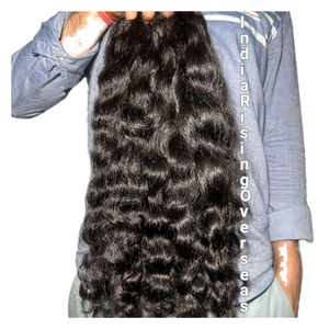 Extensiones de Cabello Humano Remy 100% Virgen, Rizado Natural, Cutícula Alineada, Cabello Indio de Lujo, de un Solo Donante - Product Image 1