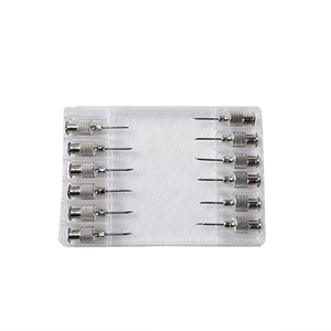 للبيع بالجملة ، أداة معدنية بإبرة 18 جم من الفولاذ المقاوم للصدأ مع محول Luer - Product Image 3