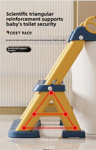 <span class=keywords><strong>Inodoro</strong></span> <span class=keywords><strong>Infantil</strong></span> Plegable Howawa A5033, Nuevo, Bonito y Grande, con Escalera y Anillo de <span class=keywords><strong>Inodoro</strong></span> con Diseño de Dibujos Animados - Product Image 6