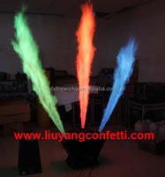 Équipement d'éclairage audio professionnel pour scène, discothèque, club, DJ, effet spécial, feu coloré, projecteur de flamme à trois voies