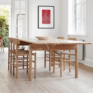 Famosos diseñadores Borge <span class=keywords><strong>Mogensen</strong></span> Color madera cruda comedor mesa de comedor silla ceniza madera comedor Borge <span class=keywords><strong>Mogensen</strong></span> J39 Silla de ocio - Product Image 1
