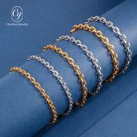 Bracelet chaîne OLink en acier inoxydable, style streetwear décontracté, vintage, simple, délicat, unisexe, accessoires de poignet à superposer