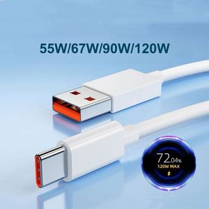 Real 120W <b>Usb</b> C 6A Fast Charging Type C <b>Cable</b> Turbo Charge <b>Cable</b> for Xiaomi/redmi - Product Image 2