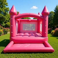 Château gonflable pour événements de mariage en plein air, piscine à balles, structure de saut gonflable avec souffleur