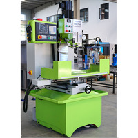 Machine de perçage et de fraisage CNC CNC7045 1,5 kW avec système de refroidissement, capacité de perçage de 45 mm pour le travail des métaux