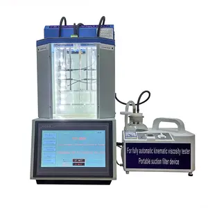 VST-8000 ASTM D445 High-End otomatik geniş ekran kinematik viskozimetre viskozite test cihazı
