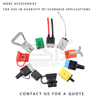 Conector SED de alta calidad de 120Amp, mango auxiliar de desconexión en forma de T gris para conexiones de remolque, barco o caravana