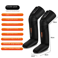 Appareil de massage électrique pour les jambes et les pieds, avec chaleur et compression d'air, masseur vibrant pour mollets et pieds, soin corporel