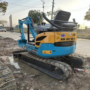 Excavatrice sur chenilles Kubota U15 d'occasion pour la construction de centrales thermiques, très demandée au Cambodge - Product Image 3