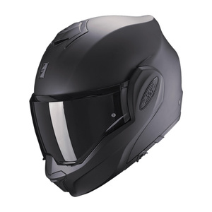 Casco Modulare Scorpion Exo Tech Evo Nero L in Policarbonato per Moto - Product Image 1