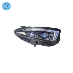 Pour <span class=keywords><strong>Mercedes</strong></span>-Benz <span class=keywords><strong>CLS</strong></span> <span class=keywords><strong>AMG</strong></span> 2018-2023, lentille de phare d'origine 257, phare à LED matriciel, <span class=keywords><strong>CLS</strong></span> 50 <span class=keywords><strong>63</strong></span> 350 450 W257 C257, lumière géométrique - Product Image 1