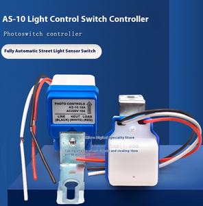 AS-10 completamente automático 220V interruptor de Sensor de lámpara de calle a prueba de lluvia interruptor de Control de luz fotosensible componentes electrónicos - Product Image 6
