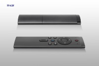 Télécommande intelligente pour téléviseur LED avec entrée vocale intelligente, code fixe, pile AAA