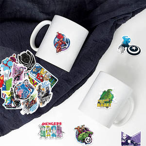 Autocollant de dessin animé Marvel Cool Iron Bat <span class=keywords><strong>Spider</strong></span> <span class=keywords><strong>Man</strong></span> Waterproof Durable Cartoon <span class=keywords><strong>Sticker</strong></span> Phone Case Cup Bagages Decoration - Product Image 5