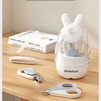 Kit de Soins pour Bébé Personnalisé avec Logo OEM ODM, Accessoires pour Enfants, Coupe-Ongles, Limes, Outils, Ensemble de Coupe-Ongles pour Nouveau-nés