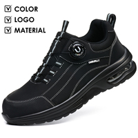 Sepatu Keselamatan yang Nyaman dengan Bantalan, dan Sepatu Kerja Ringan dengan Bantalan Udara