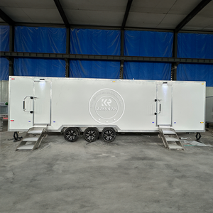 Cuisine mobile de luxe, remorque de toilettes pour hôtels - Écologique, durable, préfabriquée, <span class=keywords><strong>caravane</strong></span> de voyage, plancher en aluminium antidérapant - Product Image 2