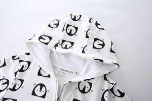 Chaqueta estampada para niños y niñas, moda 2019, ropa de abrigo con capucha y cremallera de manga larga para bebés, chaquetas cálidas con dibujos animados - Product Image 3