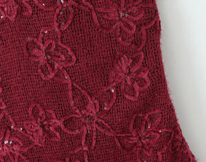 Robe courte à col halter pour femme, personnalisée OEM, dos ouvert, en maille transparente avec paillettes et fausse fourrure floquée pour une soirée audacieuse, robe sexy - Product Image 5